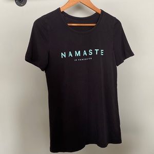 Lululemon “Namaste in Vancouver” Love Tee, Size 6
